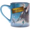 Silver Buffalo Disney Alice in Wonderland Cheshire Cat Curiouser and Curiouser Heat Reveal Ceramic Mug, 20 Ounces(Polar Express)