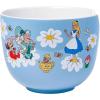 Silver Buffalo Disney Alice in Wonderland Featuring Mad Hatter, Cheshire Cat, and White Rabbit Ceramic Ramen Noodle Rice Bowl with Chopsticks and Spoon, Microwave Safe, 20 Ounces(Alice in Wonderland Spoon)