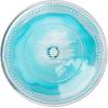 Silver Buffalo Disney Alice in Wonderland Flowers and Mushrooms Glass Cookie Snack Candy Jar with Lid (Small)(Alice in Wonderland (Glass))