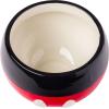 Silver Buffalo Disney Alice in Wonderland Flowers and Mushrooms Glass Cookie Snack Candy Jar with Lid (Small)(Disney Mickey Mouse)
