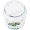 Silver Buffalo Disney Alice in Wonderland Flowers and Mushrooms Glass Cookie Snack Candy Jar with Lid (Small)(Rick and Morty (Glass))