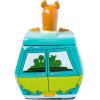 Silver Buffalo Disney Alice in Wonderland Flowers and Mushrooms Glass Cookie Snack Candy Jar with Lid (Small)(Scooby Doo Mystery Machine X-Small (Ceramic Sculpted))