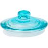 Silver Buffalo Disney Alice in Wonderland Flowers and Mushrooms Glass Cookie Snack Candy Jar with Lid (Small)(Scooby Doo Scooby Snacks (Glass))