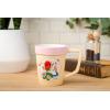 Silver Buffalo Disney Alice in Wonderland Wildflower Smell The Flowers Ceramic 3D Sculpted Mug, 20 Ounces