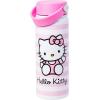 Silver Buffalo Disney Lilo and Stitch “Aloha” Stainless Steel Water Bottle with Swivel Handle, 20 Ounces(Hello Kitty)