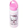 Silver Buffalo Disney Lilo and Stitch “Aloha” Stainless Steel Water Bottle with Swivel Handle, 20 Ounces(Hello Kitty)