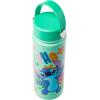 Silver Buffalo Disney Lilo and Stitch “Aloha” Stainless Steel Water Bottle with Swivel Handle, 20 Ounces(Lilo and Stitch)