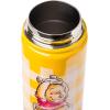 Silver Buffalo Disney Lilo and Stitch “Aloha” Stainless Steel Water Bottle with Swivel Handle, 20 Ounces(Winnie the Pooh)