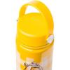 Silver Buffalo Disney Lilo and Stitch “Aloha” Stainless Steel Water Bottle with Swivel Handle, 20 Ounces(Winnie the Pooh)