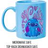 Silver Buffalo Disney Lilo and Stitch Beauty and the Beast Costume Be Our Guest Ceramic Mug, 20 Ounces(2 Cute Glitter (20 Ounces))