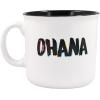 Silver Buffalo Disney Lilo and Stitch Beauty and the Beast Costume Be Our Guest Ceramic Mug, 20 Ounces(Abstract Ohana (20 Ounces))