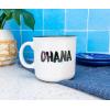 Silver Buffalo Disney Lilo and Stitch Beauty and the Beast Costume Be Our Guest Ceramic Mug, 20 Ounces(Abstract Ohana (20 Ounces))