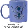 Silver Buffalo Disney Lilo and Stitch Beauty and the Beast Costume Be Our Guest Ceramic Mug, 20 Ounces(Front and Back Sketch (20 Ounces))