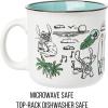 Silver Buffalo Disney Lilo and Stitch Beauty and the Beast Costume Be Our Guest Ceramic Mug, 20 Ounces(Hawaii (20 Ounces))