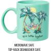 Silver Buffalo Disney Lilo and Stitch Beauty and the Beast Costume Be Our Guest Ceramic Mug, 20 Ounces(Stitch and Angel: We’re Better Together (20 Ounces))