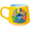 Silver Buffalo Disney Lilo and Stitch Beauty and the Beast Costume Be Our Guest Ceramic Mug, 20 Ounces(Surfboard Glitter (18 Ounces))