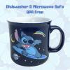 Silver Buffalo Disney Lilo and Stitch Beauty and the Beast Costume Be Our Guest Ceramic Mug, 20 Ounces(Surfing in Space (20 Ounces))