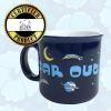 Silver Buffalo Disney Lilo and Stitch Beauty and the Beast Costume Be Our Guest Ceramic Mug, 20 Ounces(Surfing in Space (20 Ounces))