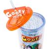 Silver Buffalo Disney Lilo and Stitch Cosmic Surfer Plastic Cold Cup with Lid and Straw Topper, 24 Ounces(A Goofy Movie)