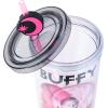 Silver Buffalo Disney Lilo and Stitch Cosmic Surfer Plastic Cold Cup with Lid and Straw Topper, 24 Ounces(Buffy the Vampire Slayer)
