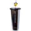 Silver Buffalo Disney Lilo and Stitch Cosmic Surfer Plastic Cold Cup with Lid and Straw Topper, 24 Ounces(Five Night at Freddy’s I Survived)