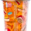 Silver Buffalo Disney Lilo and Stitch Cosmic Surfer Plastic Cold Cup with Lid and Straw Topper, 24 Ounces(Garfield Junk Food)