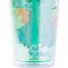 Silver Buffalo Disney Lilo and Stitch Cosmic Surfer Plastic Cold Cup with Lid and Straw Topper, 24 Ounces(Lilo and Stitch Glitter)