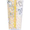Silver Buffalo Disney Lilo and Stitch Cosmic Surfer Plastic Cold Cup with Lid and Straw Topper, 24 Ounces(Tigger)
