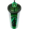 Silver Buffalo Disney Lilo and Stitch Cosmic Surfer Plastic Cold Cup with Lid and Straw Topper, 24 Ounces(Wicked Elphaba Don’t Hide Your Magic)