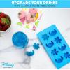 Silver Buffalo Disney Lilo and Stitch Ice Cube Tray Featuring Stitch and Tropical Flowers, Produces 8 Ice Cubes