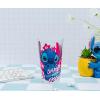 Silver Buffalo Disney Lilo and Stitch Ohana Means Family Pint Glass, 16 Ounces