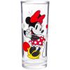 Silver Buffalo Disney Minnie Red Stripe Dots 4 Pack Tumbler Glass Set, 10 Ounces