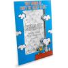 Silver Buffalo Disney Nightmare Before Christmas All Hail the Pumpkin King Tombstone Photo Picture Frame, Grey, 4 x 6 Inches(Peanuts Snoopy)