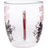 Silver Buffalo Disney Nightmare Before Christmas Forever and Always Glitter Handle Glass Mug, 14 Ounces(Mickey and Minnie Mouse)