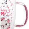 Silver Buffalo Disney Nightmare Before Christmas Forever and Always Glitter Handle Glass Mug, 14 Ounces(The Aristocats)