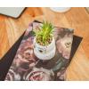 Silver Buffalo Disney Nightmare Before Christmas Jack Skellington Decorative Artificial Faux Greenery Plant in Ceramic(Hedwig)
