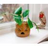 Silver Buffalo Disney Nightmare Before Christmas Jack Skellington Decorative Artificial Faux Greenery Plant in Ceramic(Mandrake Face)
