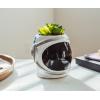 Silver Buffalo Disney Nightmare Before Christmas Jack Skellington Decorative Artificial Faux Greenery Plant in Ceramic(Nasa)