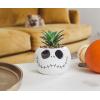 Silver Buffalo Disney Nightmare Before Christmas Jack Skellington Decorative Artificial Faux Greenery Plant in Ceramic(Nightmare Before Christmas)