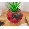 Silver Buffalo Disney Nightmare Before Christmas Jack Skellington Decorative Artificial Faux Greenery Plant in Ceramic(Schrute Farms)