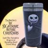 Silver Buffalo Disney Nightmare Before Christmas The Pumpkin King Jack Evil Smiling Stainless Steel Travel Mug, 16 Ounces