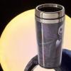 Silver Buffalo Disney Nightmare Before Christmas The Pumpkin King Jack Evil Smiling Stainless Steel Travel Mug, 16 Ounces
