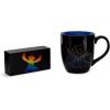 Silver Buffalo Disney Pride Mickey Hands Ceramic Camper Style Coffee Mugs, 20 Ounces(Rainbow Pride)