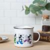 Silver Buffalo Disney Pride Mickey Hands Ceramic Camper Style Coffee Mugs, 20 Ounces(Rainbow Run)