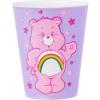 Silver Buffalo Disney Princess Featuring Belle, Snow White, Ariel, and Cinderella Floral 4 Pack Plastic Mini Cup Set, 1.5 Ounces(Care Bears)