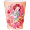 Silver Buffalo Disney Princess Featuring Belle, Snow White, Ariel, and Cinderella Floral 4 Pack Plastic Mini Cup Set, 1.5 Ounces(Disney Princess)
