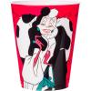 Silver Buffalo Disney Princess Featuring Belle, Snow White, Ariel, and Cinderella Floral 4 Pack Plastic Mini Cup Set, 1.5 Ounces(Disney Villains)