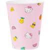 Silver Buffalo Disney Princess Featuring Belle, Snow White, Ariel, and Cinderella Floral 4 Pack Plastic Mini Cup Set, 1.5 Ounces(Hello Kitty Fruit)
