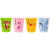 Silver Buffalo Disney Princess Featuring Belle, Snow White, Ariel, and Cinderella Floral 4 Pack Plastic Mini Cup Set, 1.5 Ounces(Winnie the Pooh)
