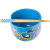Silver Buffalo Disney Princess Little Mermaid Featuring Ariel Moon Ceramic Ramen Noodle Rice Bowl with Chopsticks, Microwave Safe, 20 Ounces(Felix the Cat)